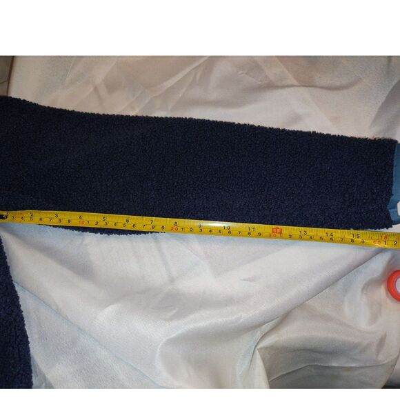 Under Armour Blue Fleece Pullover Size Medium - Picture 8 of 11